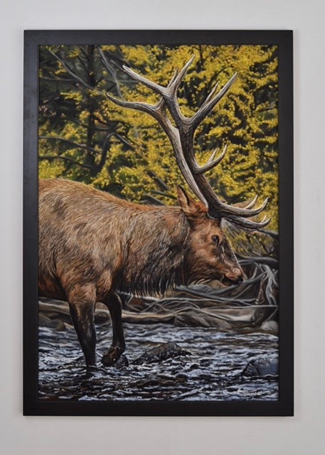 Print: "River Stroll"