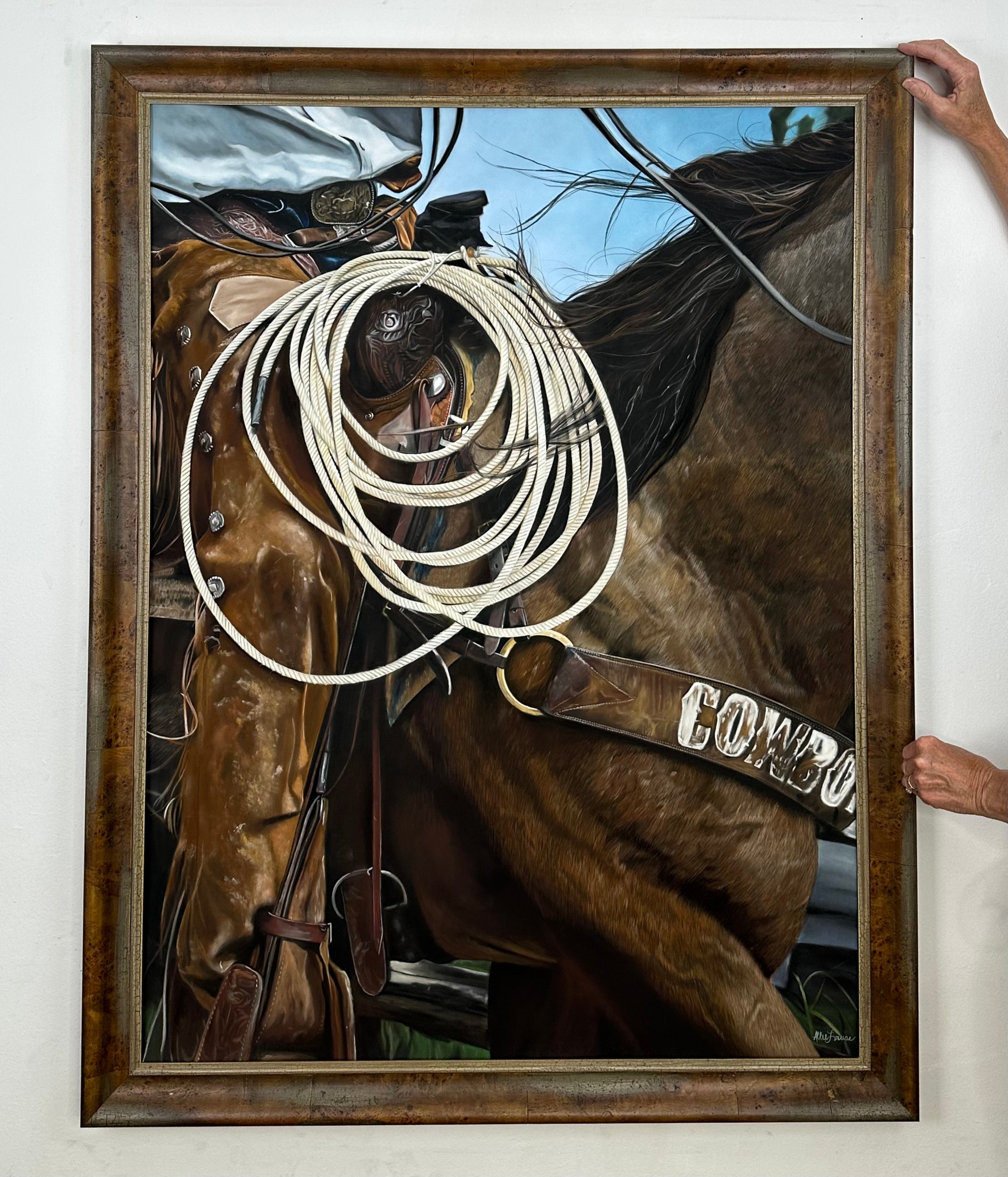 Print: "Saddle Up"