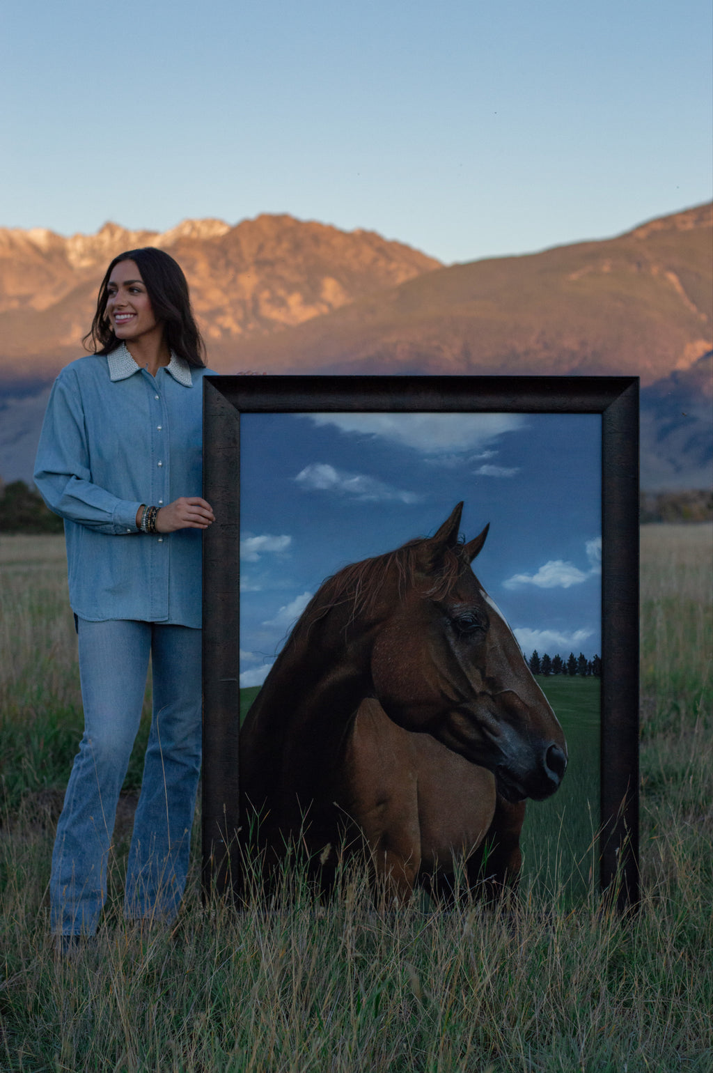 Print: "Out of the Blue"